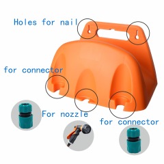 Soporte de plástico para manguera de jardín,Colgador de pared de plástico para manguera de jardín