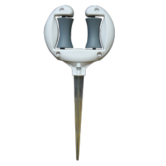 Plastic garden hose guide,Metal garden hose guide with spike