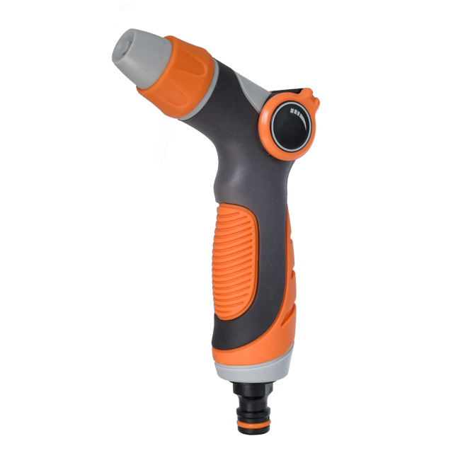 Pistola rociadora de agua para jardín de 2 vías con válvula de pulgar,Boquilla de manguera de jardín de alta presión, boquilla de pulverización de manguera, pulverizador de boquilla de manguera de jardín, boquilla de manguera de jardín de presión, boquilla de manguera de jardín de presión