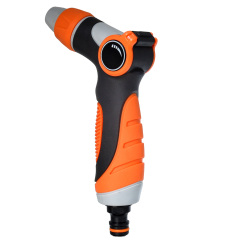 Pistola rociadora de agua para jardín de 2 vías con válvula de pulgar,Boquilla de manguera de jardín de alta presión, boquilla de pulverización de manguera, pulverizador de boquilla de manguera de jardín, boquilla de manguera de jardín de presión, boquilla de manguera de jardín de presión