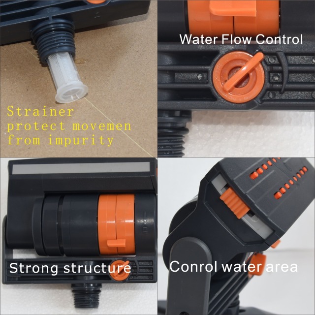 16 holes garden water oscillate Sprinkler for lawn irrigation,16 holes garden water oscillate Sprinkler 