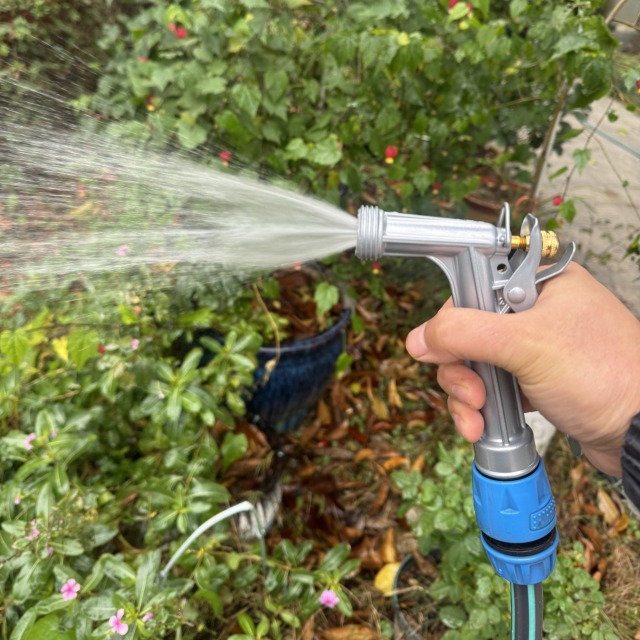 Heavy Duty Metal Rear-Trigger Water Spray Gun