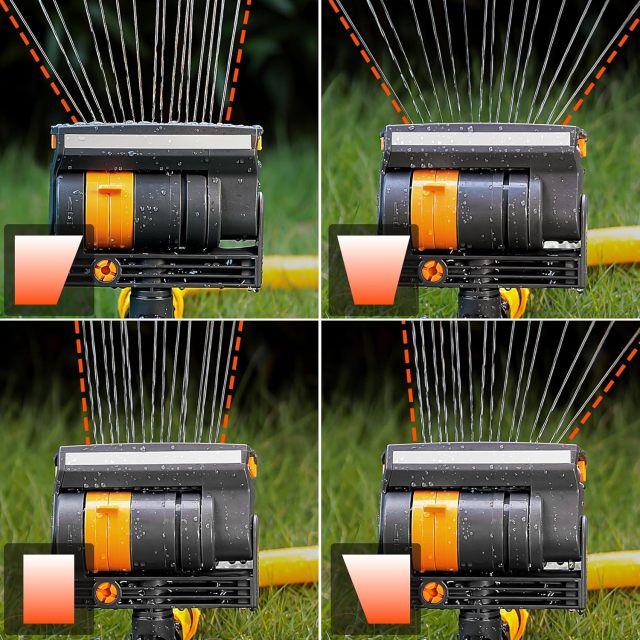 16 holes garden water oscillate Sprinkler for lawn irrigation,16 holes garden water oscillate Sprinkler 