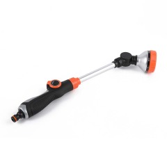 Varilla rociadora de agua para jardín con 10 patrones,Boquilla rociadora de jardín de 8 patrones