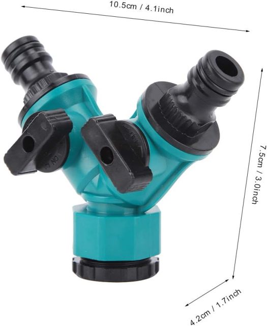 Plastic Garden Hose Y Splitter,Plastic Y 2-way garden hose splitter