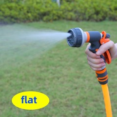 Plastic 8 Pattern Garden Water Hose Nozzle Set,8-Pattern Garden Water Spray Gun Set