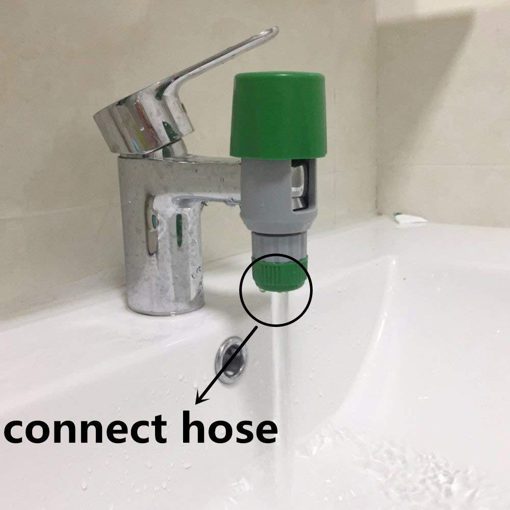 Mehrzweck-Wasserhahnanschluss,Universal-Schlauchverbinder für die Küche aus Kunststoff
