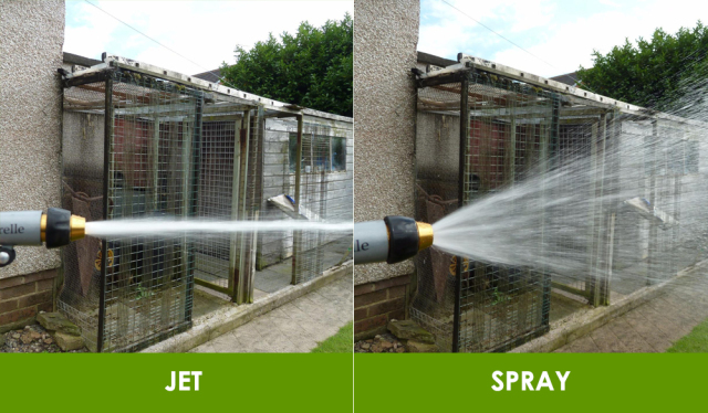 金属製2パターンガーデンホースノズル,金属製2ウェイガーデンウォータースプレーノズル