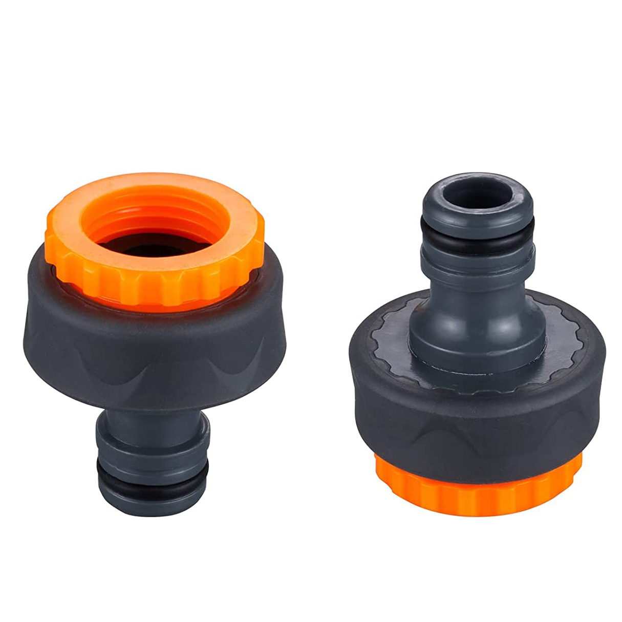 Plastic soft 1/2inch 3/4inch garden hose adaptor,Plastic 1/2"~3/4" tap connector