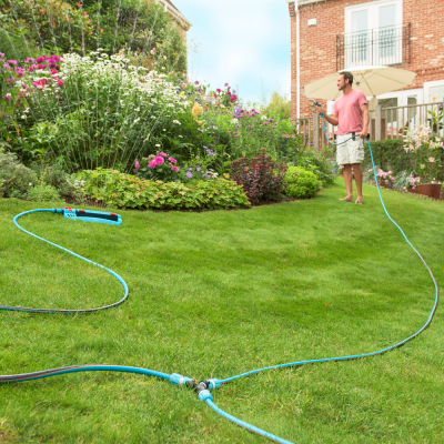 Y-Verbinder für Gartenschläuche aus Kunststoff,Y-Verbindungsstück für Gartenschläuche aus Kunststoff
