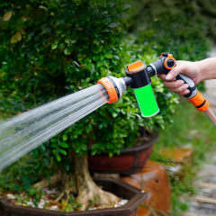 Plastic 8-Pattern Garden Soap Water Spray Nozzle,Plastic 8-Pattern Garden Soap Water Spray Nozzle