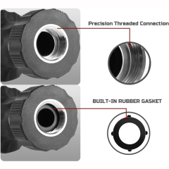 金属製頑丈な消防士用水スプレーノズル,金属製頑丈な消防士用水スプレーノズル