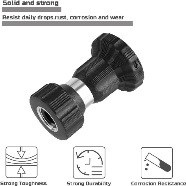 金属製頑丈な消防士用水スプレーノズル,金属製頑丈な消防士用水スプレーノズル