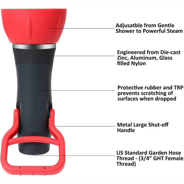 Hochleistungs-Gartenspritzpistole aus Metall,Hochleistungs-Gartenspritzpistole aus Metall