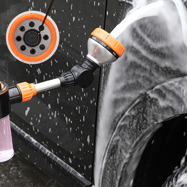 プラスチック製8パターンガーデンスプレーガン（石鹸付き）,プラスチック製8パターンガーデンスプレーガン（石鹸付き）