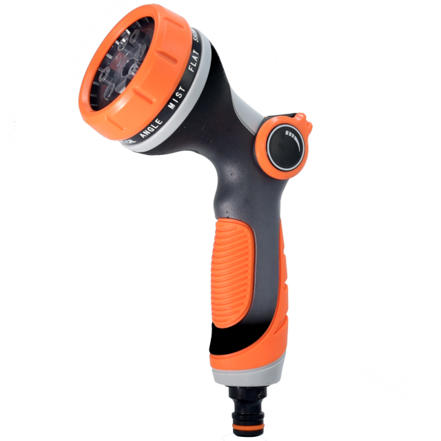 プラスチック製10パターンガーデンスプレーガン,ガーデンウォータースプレーガン 10パターン