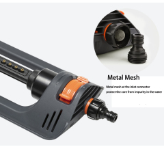 19 Löcher Gartenwasser-Oszillationsrasensprenger,19 Löcher Gartenwasser-Oszillationsrasensprenger