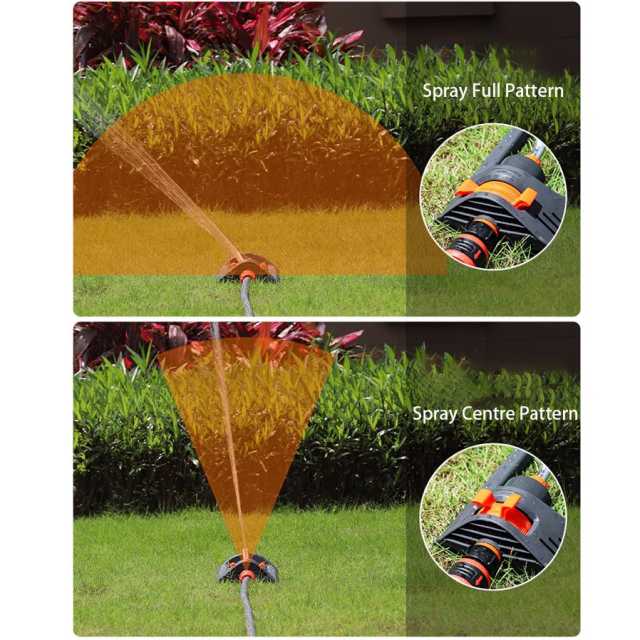19 Löcher Gartenwasser-Oszillationsrasensprenger,19 Löcher Gartenwasser-Oszillationsrasensprenger