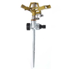 Garden Water Impact Sprinkler With Metal Spike,Garden Water Impact Sprinkler With Metal Spike | Heavy Duty