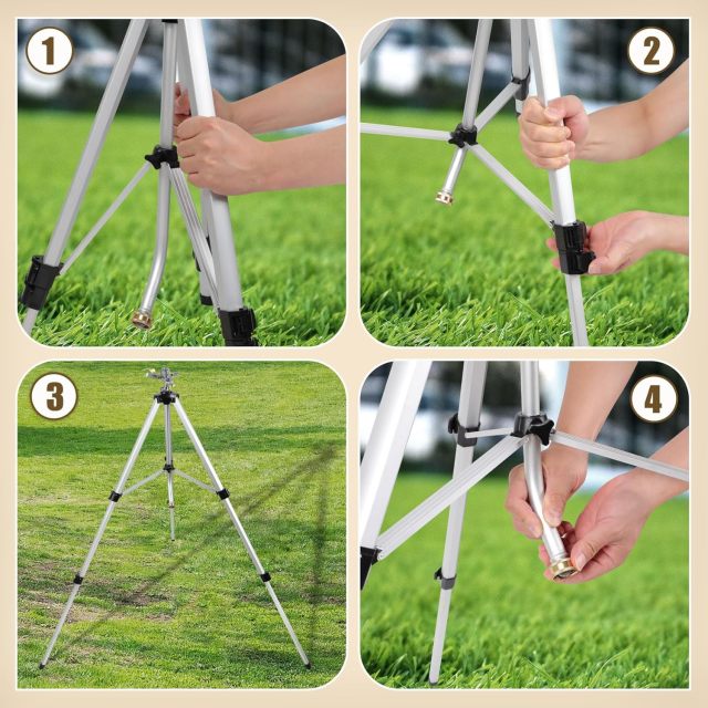 三脚ベース付き高耐久性衝撃スプリンクラー,三脚ベース付き高耐久性衝撃スプリンクラー