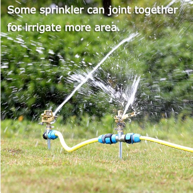 Garden Water Impact Sprinkler With Metal Spike,Garden Water Impact Sprinkler With Metal Spike | Heavy Duty