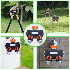 2 Way Garden Hose Splitter | Leak-Proof Water Hose Connector,2 Way Garden Hose Splitter | Leak-Proof Water Hose Connector