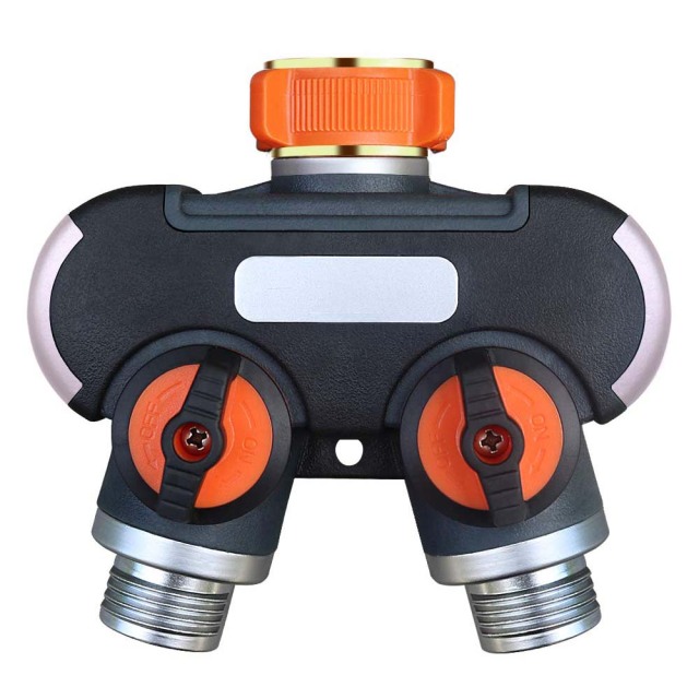 2 Way Garden Hose Splitter | Leak-Proof Water Hose Connector,2 Way Garden Hose Splitter | Leak-Proof Water Hose Connector