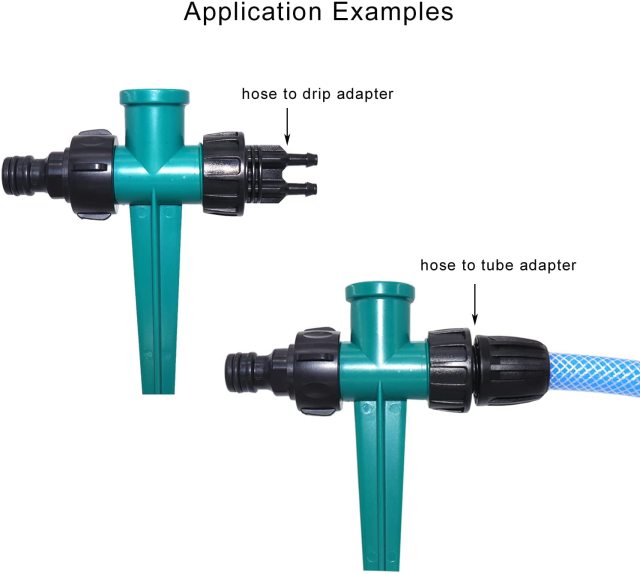 360° 3アーム回転式ガーデンスプリンクラー（金属スパイク付き）芝生・庭の灌漑に,3アーム回転式ガーデンスプリンクラー（金属スパイク付き）｜360°灌漑