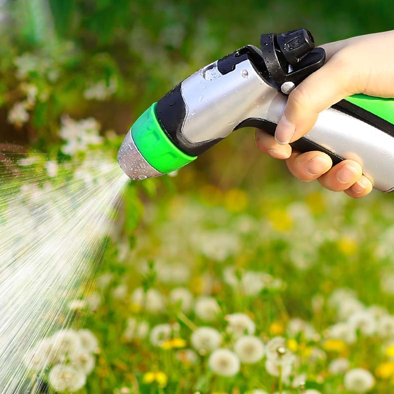 Kunststoff-Gartenschlauchdüse mit 10 Mustern,Gartenschlauchdüse, Wasserspray, Schlauchsprüher, Hochdruckschlauchdüse, Schlauchsprühdüse