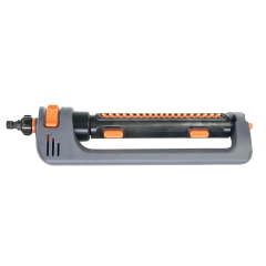 Arroseur oscillant à 19 buses pour pelouse et jardin,Arroseur de jardin oscillant à 19 buses – Large couverture