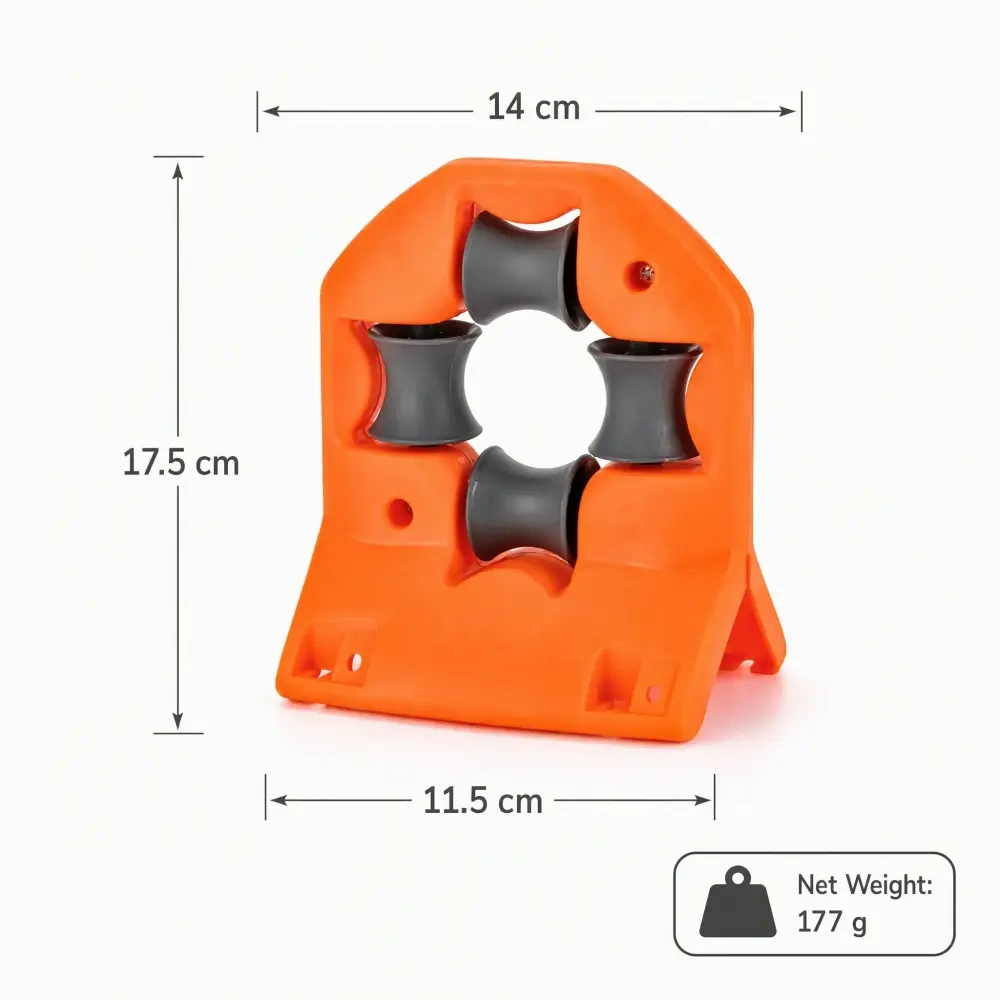 Guide d'angle pour tuyau d'arrosage,Guide d'angle pour tuyau d'arrosage — Protection de tuyau rotative à 360° avec fixation rapide | Empêche les torsions et les frottements