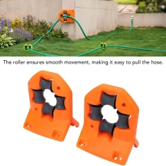 Guide d'angle pour tuyau d'arrosage,Guide d'angle pour tuyau d'arrosage — Protection de tuyau rotative à 360° avec fixation rapide | Empêche les torsions et les frottements