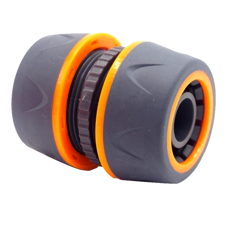 Plastic 3/4 inch garden water hose mender,Plastic 3/4" Garden Hose Mender with Soft Grip Coating