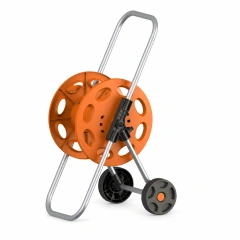 Tragbarer 60-Meter-Gartenschlauchwagen – mit Rädern, rostfrei und leicht zu transportieren,Tragbarer 60-m-Gartenschlauchwagen – Robuster Schlauchwagen mit Rädern