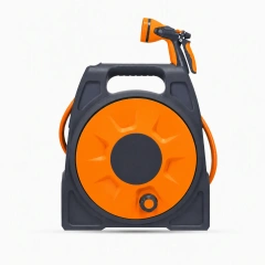 Carretel portátil para mangueira de jardim com pistola de pulverização | Carretel de retração rápida tudo-em-um,Carretel de Mangueira de Jardim Portátil com Pistola de Pulverização | Carretel de Retração Rápida Tudo-em-Um, Carretel de Mangueira de Jardim Portátil Tudo-em-Um com Pistola de Pulverização Multifuncional – Transporte com Uma Só Mão para Jardim, Lavagem 