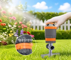 5-Pattern Garden Sprinkler with Metal Spike | BB-3312D,5-Pattern Garden Sprinkler with Metal Spike | BB-3312D