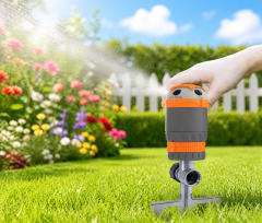 5-Pattern Garden Sprinkler with Metal Spike | BB-3312D,5-Pattern Garden Sprinkler with Metal Spike | BB-3312D