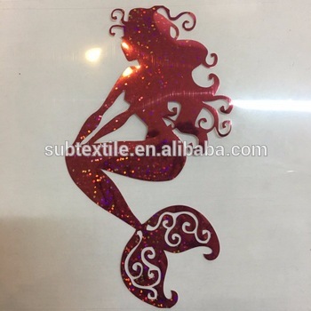 Hologram roll size heat transfer vinyl