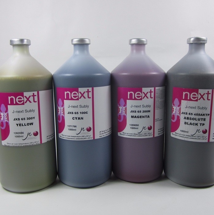 J-TECK SUPPLY JXS65 Dye Sublimation inks with chips for transfer printing Fabrics