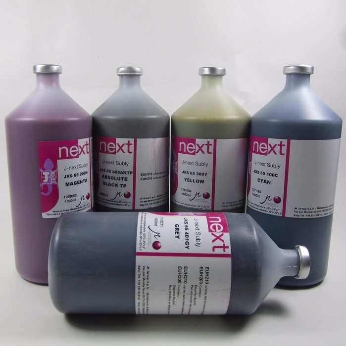 J-TECK SUPPLY JXS65 Dye Sublimation inks with chips for transfer printing Fabrics