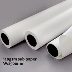 100gsm 2500mm High Speed Printing Sublimation Paper for advertisement