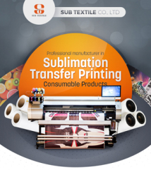 120gsm 1830mm High Speed Printing Sublimation Paper for advertisement