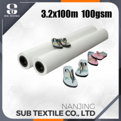 100gsm 2500mm High Speed Printing Sublimation Paper for advertisement