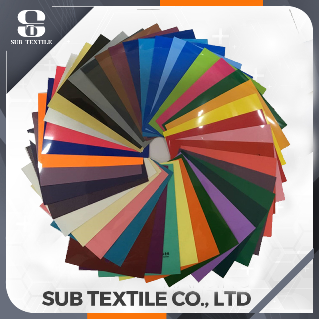New arrival PU 41 Colors available heat transfer vinyl