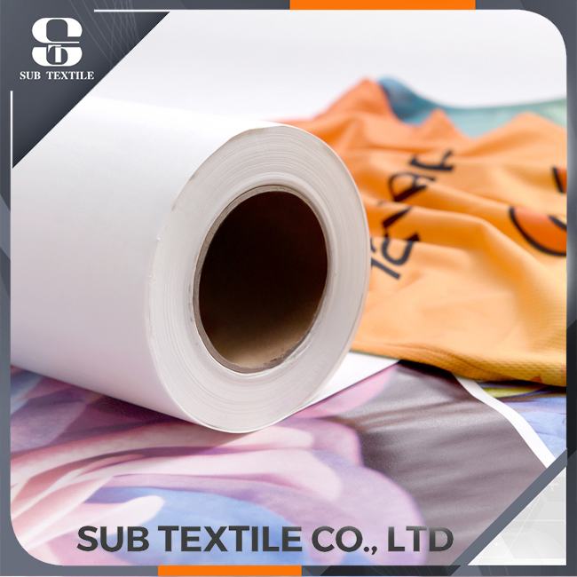 70gsm Tacky Quick Dry Sublimation Paper For Sportswear