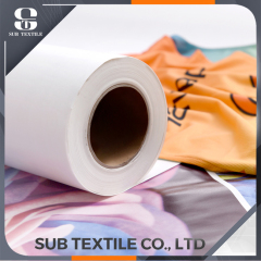 70gsm Tacky Quick Dry Sublimation Paper For Sportswear