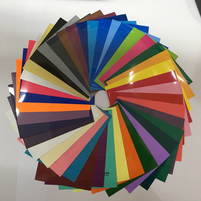 New Arrival 41 Colors Available PU Heat Transfer Vinyl for Cloth