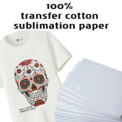 New Arrival 2.0 Version Cotton Sublimation Paper Special For Pure Cotton Fabric, T shirt, Sportswear