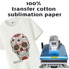 New Arrival 2.0 Version Cotton Sublimation Paper Special For Pure Cotton Fabric, T shirt, Sportswear