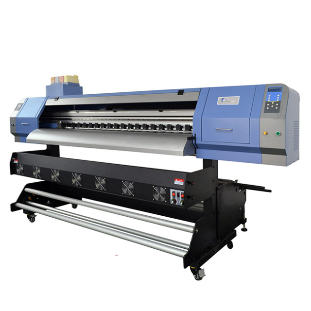 1.8m 4 head 4720 Sublimation Printer With Intelligent Infrared Drying System
